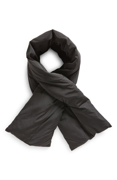 Packable Pull Thru Puffer Scarf