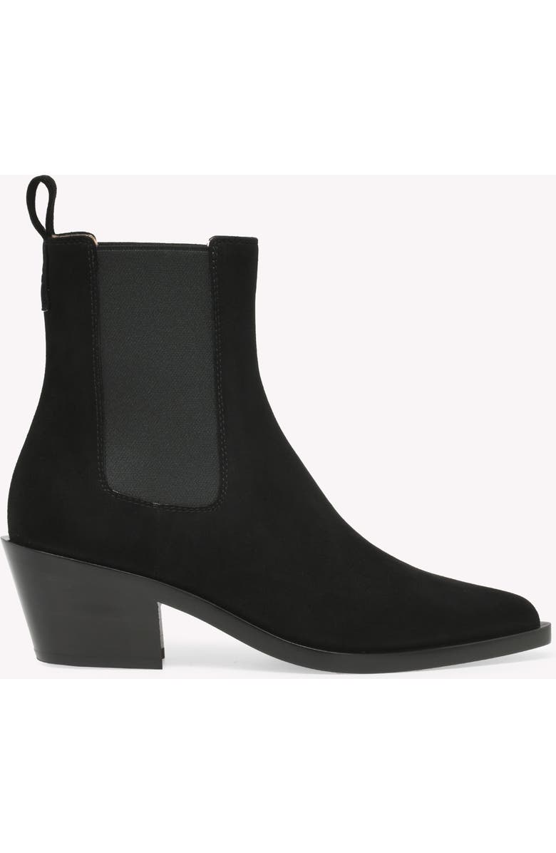 Gianvito Rossi Wylie Bootie, Main, color, Black Suede