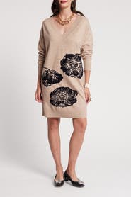 Frances Valentine Skye V Neck Dress