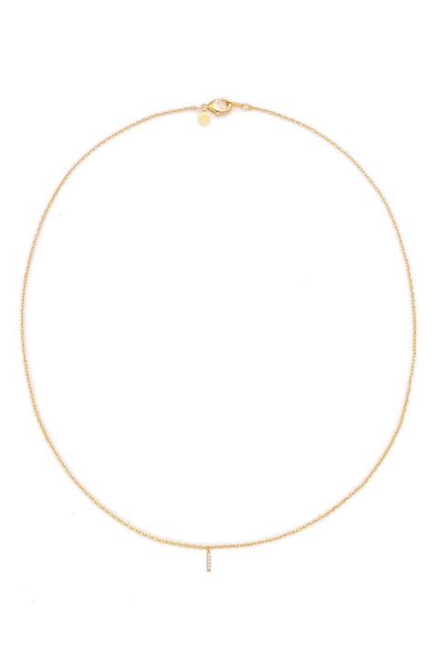 Call Me By Your Name Initial Pendant Necklace