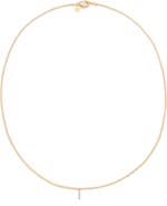 Petit Moments Call Me By Your Name Initial Pendant Necklace