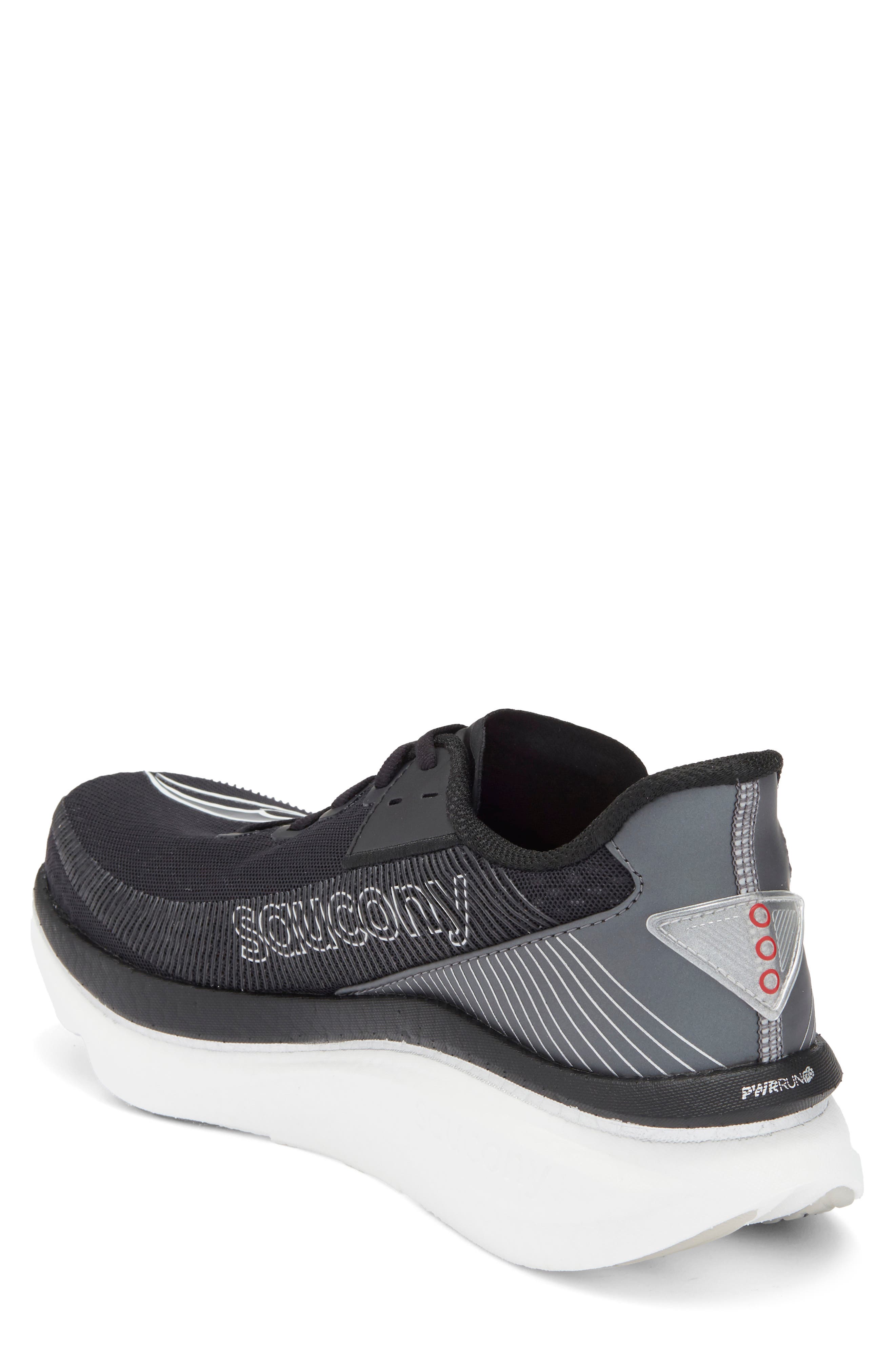 Saucony Endorphin Azura Running Shoe, Alternate, color, Black/ White