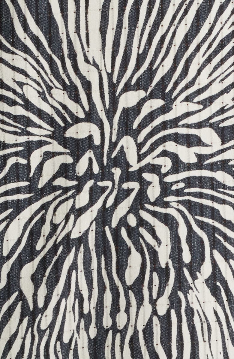 Roark Bless Up Short Sleeve Button-Up Shirt, Alternate, color, Black Floral