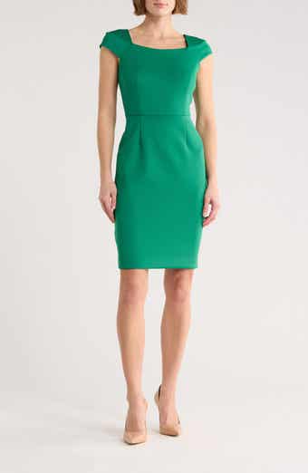 Calvin Klein Cap Sleeve Sheath Dress