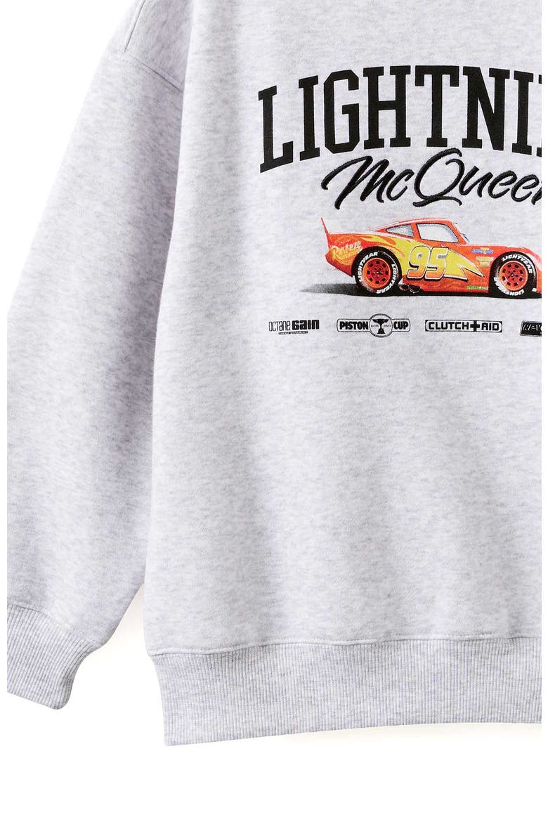 Kid's License Sammy Oversize Crew, Alternate, color, Lcn Dis Grey Marle
