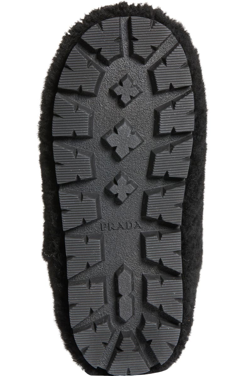 Prada Genuine Shearling Bootie, Alternate, color,