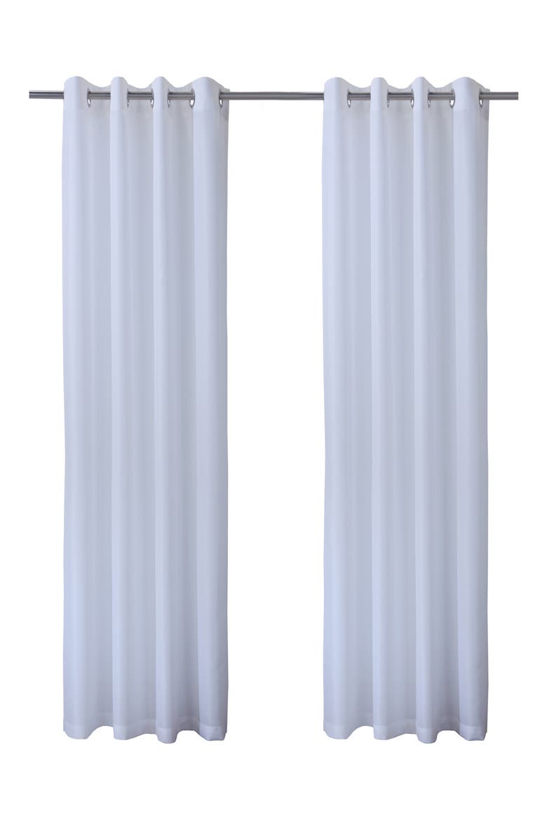 Outdoor Grommet Window Panel, Main, color, WHITE