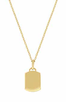 14k Gold Pendant Necklace