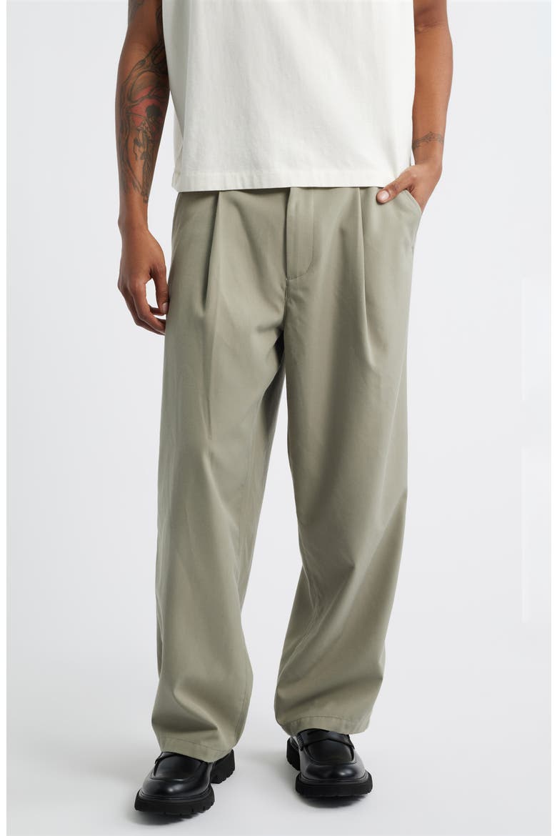 Otis Pleated Twill Pants (Men) | Nordstrom