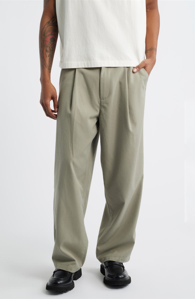 Obey Otis Pleated Twill Pants | Nordstrom
