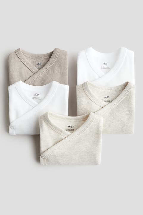 5-Pack Wrapover Bodysuits