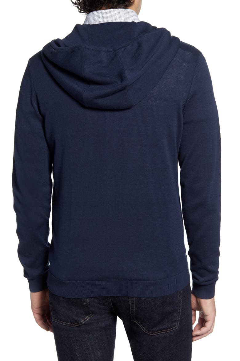 Zip Hoodie, Alternate, color, NAVY