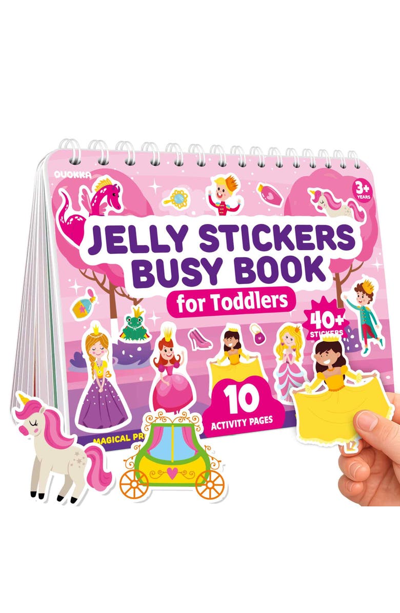 Quokka Jelly Sticker Activity Book for Toddlers, Main, color, Fairy World