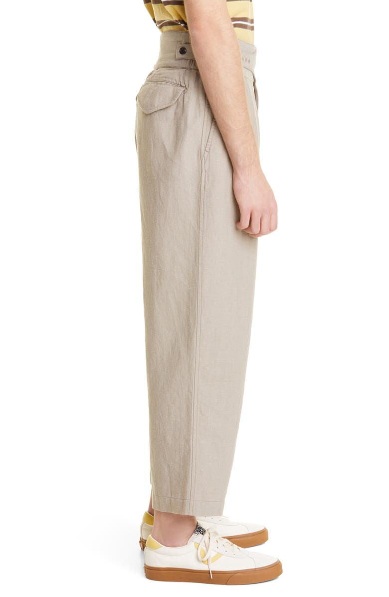 BEAMS Plus Gurkha Wool Blend Summer Tweed Pants, Alternate, color,