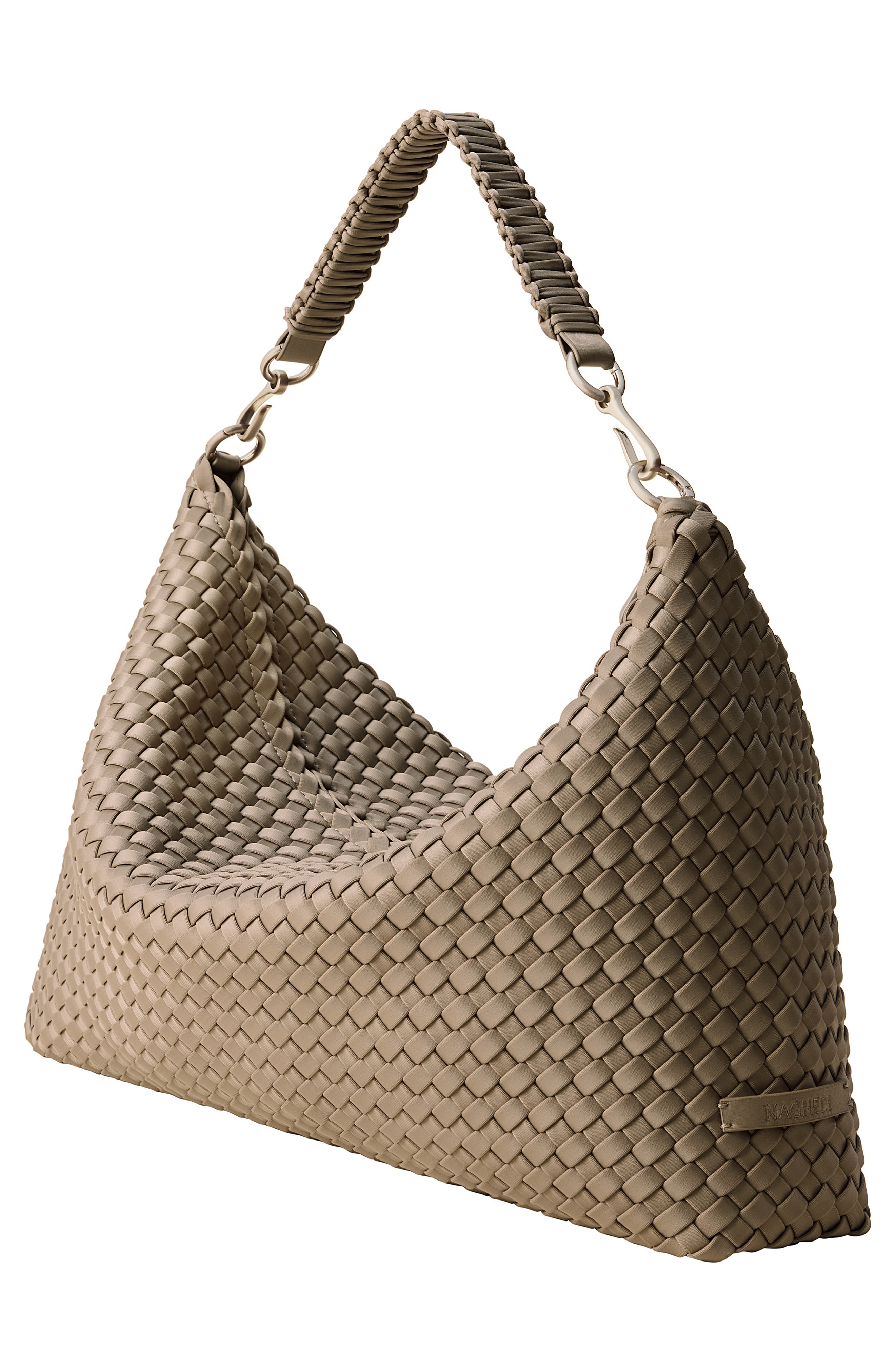 Medium Porto Half Moon Shoulder Bag, Alternate, color, CASHMERE