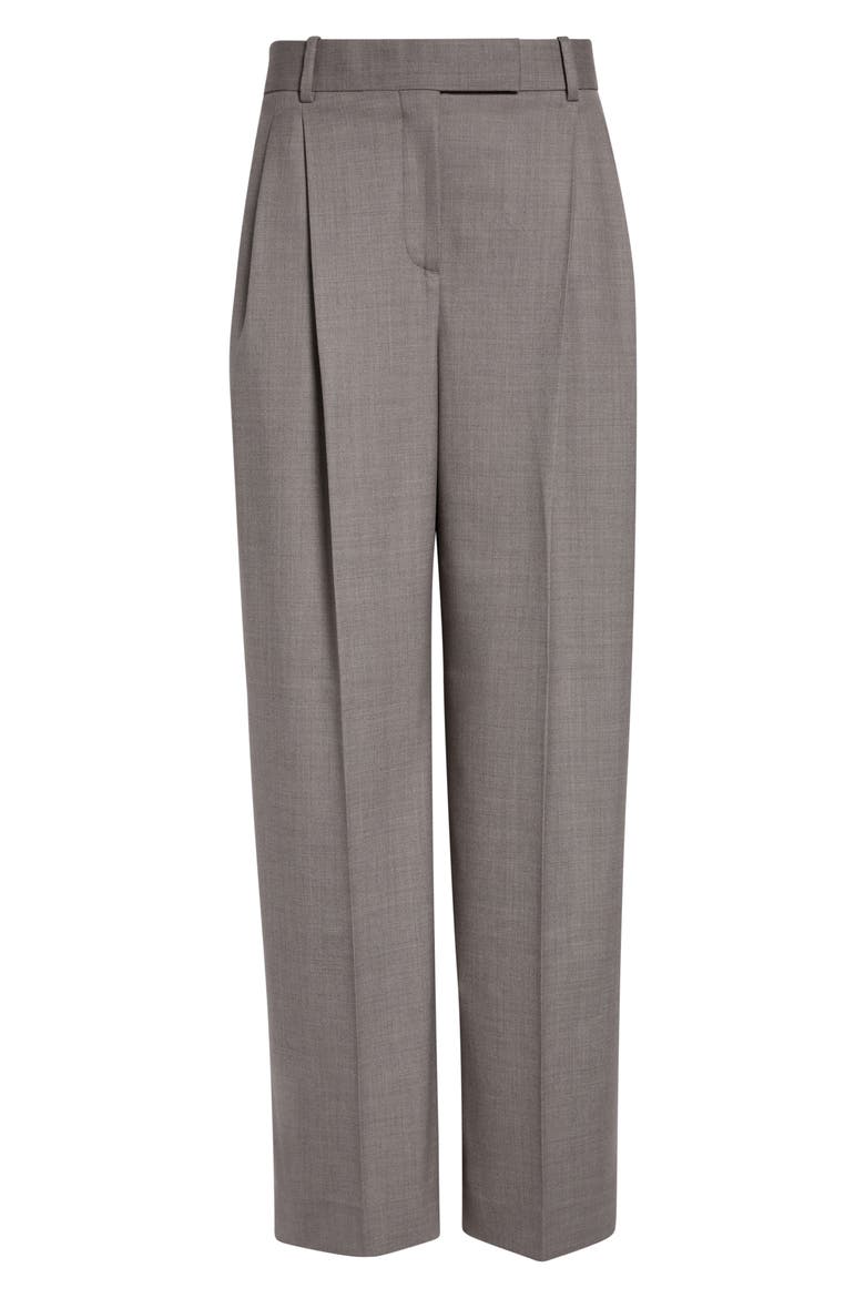 Darcy Wool Blend Pants, Main, color, LIGHT GREY
