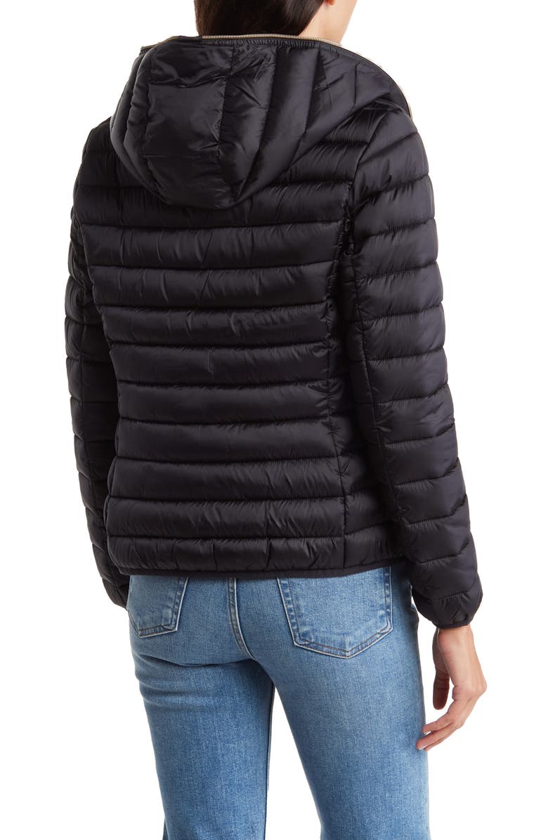 Save The Duck Alexis Shiny Nylon Puffer Jacket, Alternate, color,