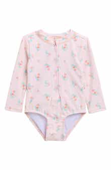 OSHKOSH BGOSH Summer Berries One-Piece Rashguard Swimsuit