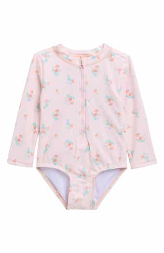 OSHKOSH BGOSH Summer Berries One-Piece Rashguard Swimsuit
