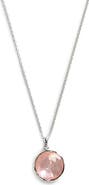 Ippolita Sterling Silver Wonderland Small Round Denim Pendant Necklace