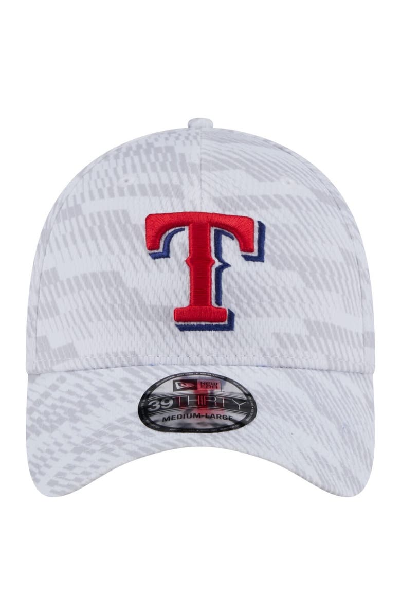 New Era Men's New Era White Texas Rangers Graded 39THIRTY Stretch Fit Hat, Alternate, color, White