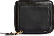 Comme des Garçons Wallets Outside Pocket Two-Compartment Leather Wallet