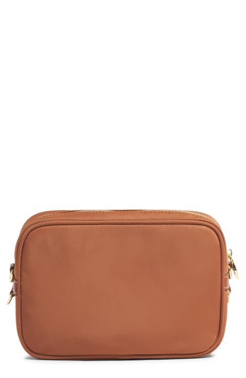 Compact Nylon Camera Crossbody Bag