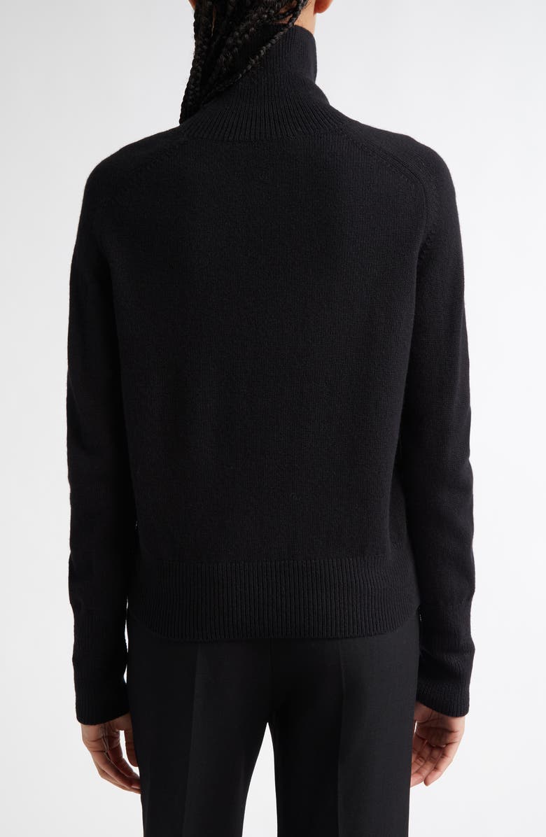 Victoria Beckham Lambswool Turtleneck Sweater, Alternate, color, 