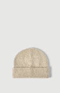 Brunello Cucinelli Virgin wool, silk and cashmere ribbed beanie