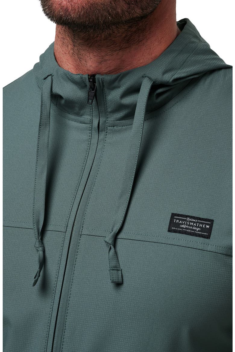 Wanderlust Hooded Jacket, Alternate, color, BALSAM GREEN