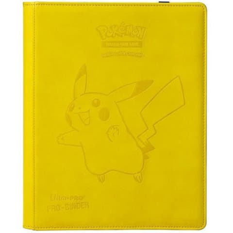 Ultra Pro Pikachu 9Pocket Premium Probinder For Pokmon Yellow, Small