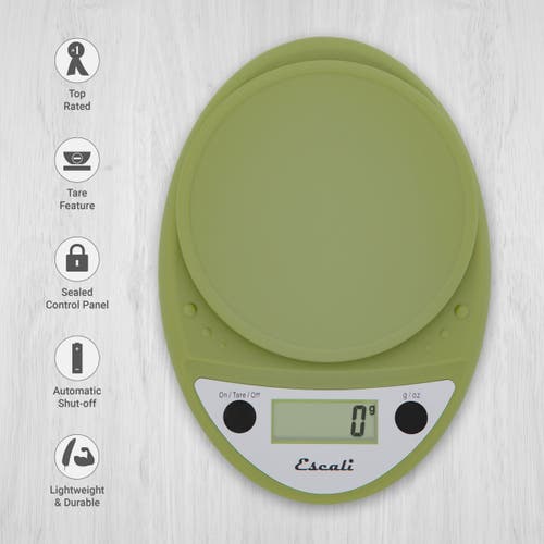 Escali Primo Digital Scale In Green