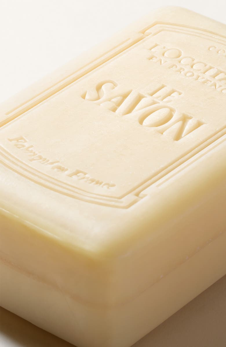 L'Occitane Le Savon Shea Verbena Extra-Gentle Body Soap, Alternate, color, 