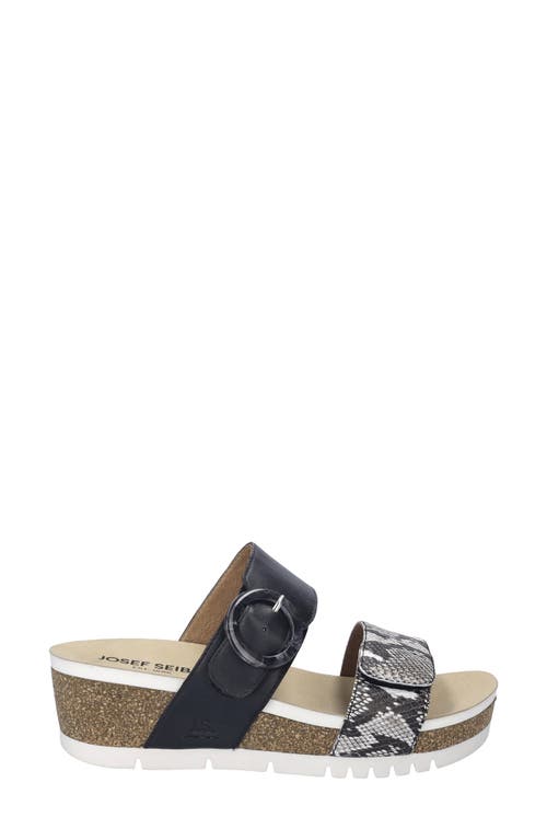 Josef Seibel Quinn 14 Wedge Slide Sandal