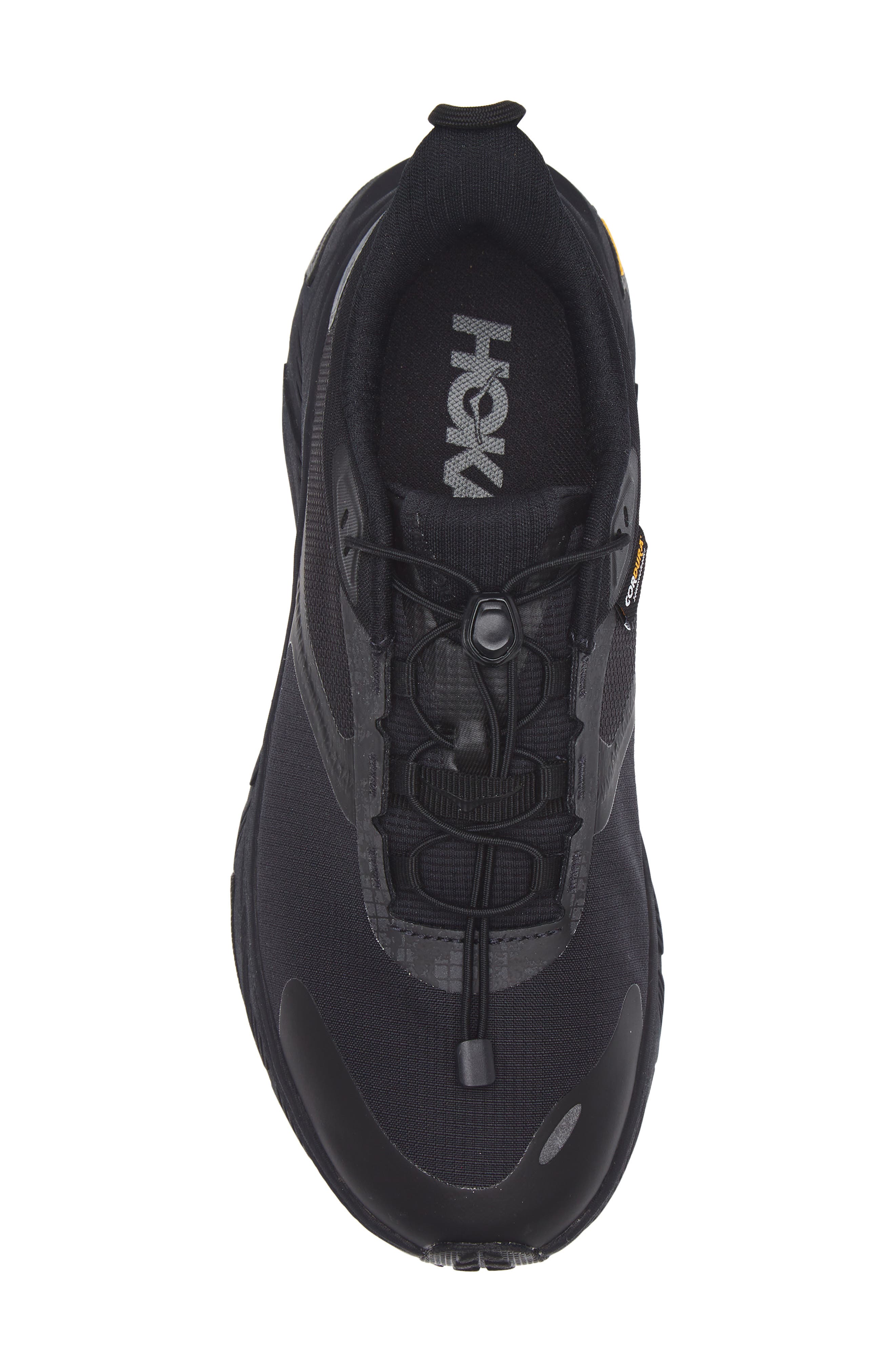 HOKA Transport 2 Water Repellent Hiking Sneaker, Alternate, color, Black / Black