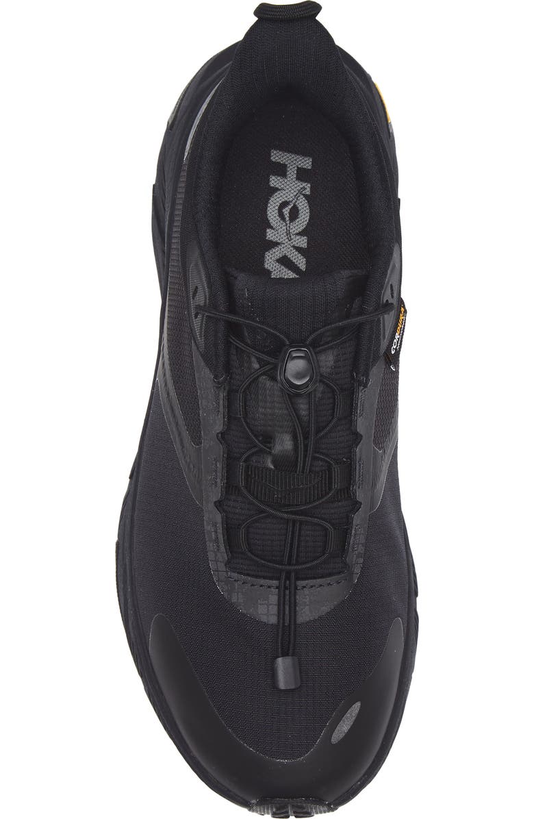 HOKA Transport 2 Water Repellent Hiking Sneaker, Alternate, color, Black / Black