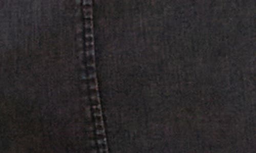 Wash Lab Denim Sweet Fade Tie Waist Denim Shirtdress In Black