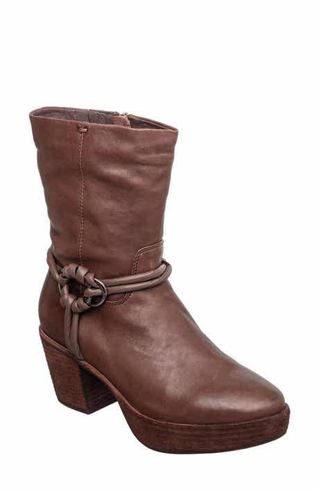ANTELOPE Eden Block Heel Platform Boot