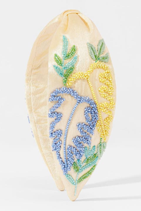 Summer Leaf Knotted Headband