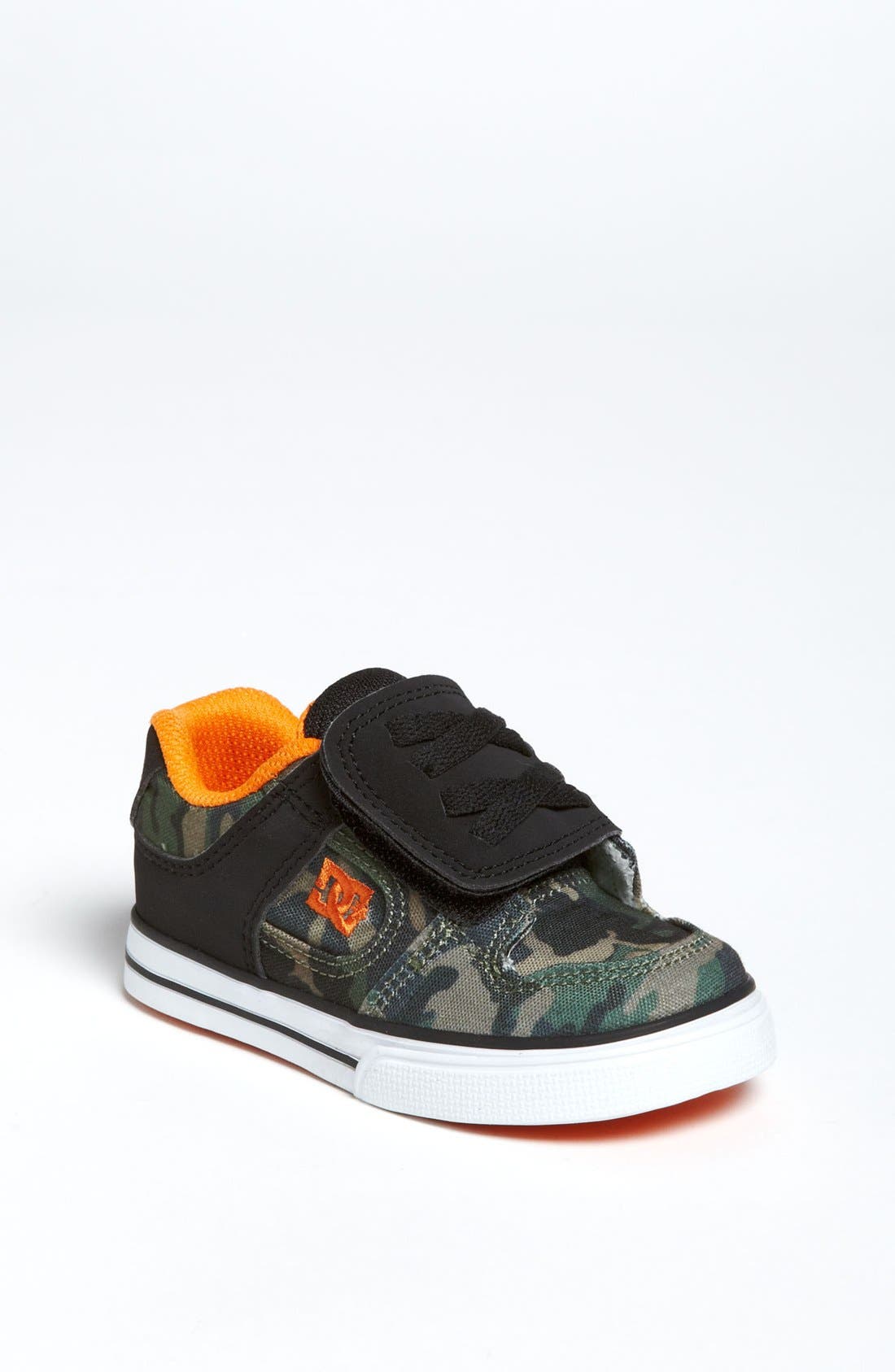 PURE VELCRO SNEAKER, Main, color, CAMO/ GREEN/ ORANGE