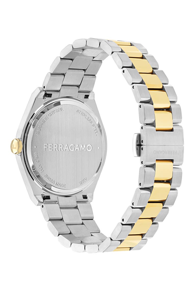 Vega Upper East Two-Tone Bracelet Watch, 40mm, Alternate, color, TWO TONE
