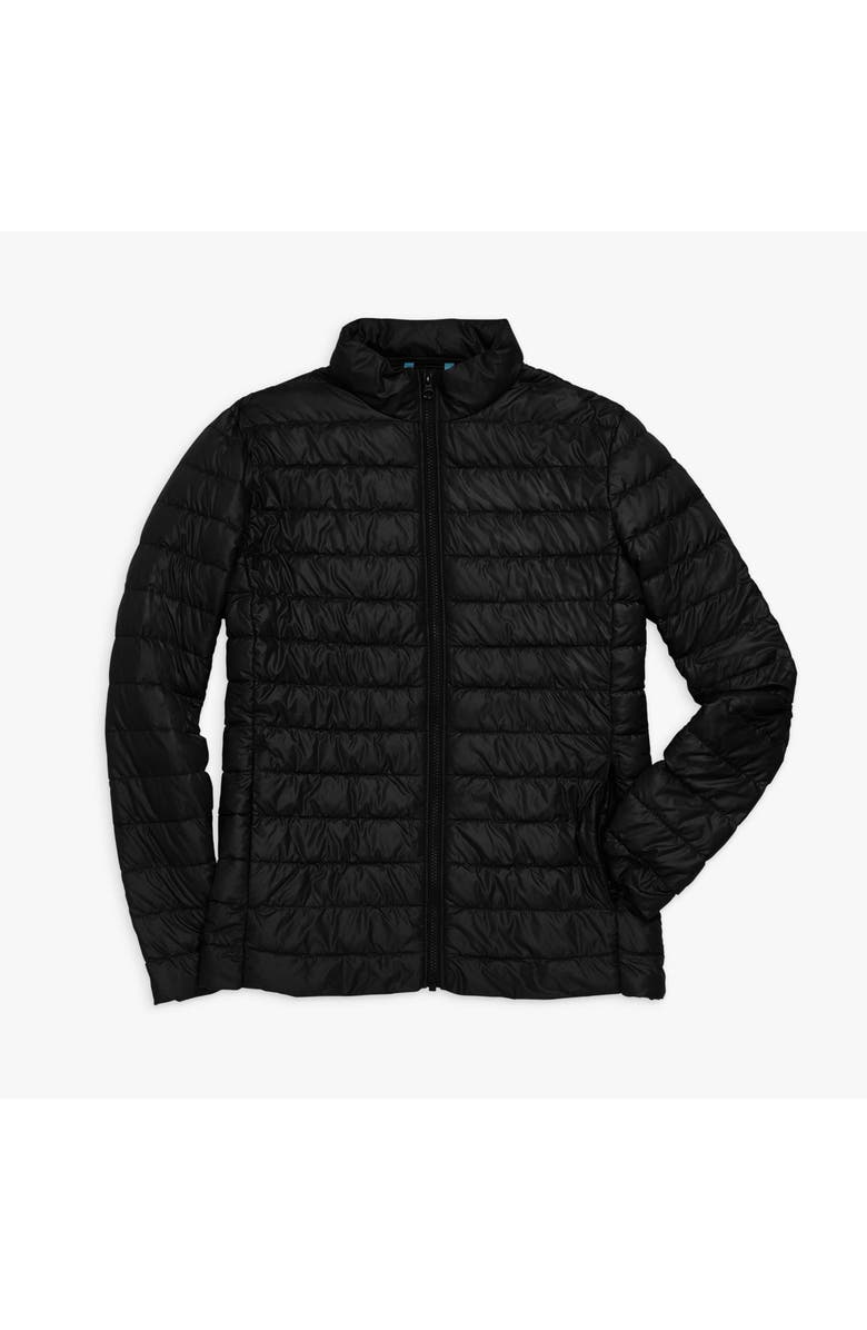 Primary Grown-Ups Puffer Jacket, Main, color, Black