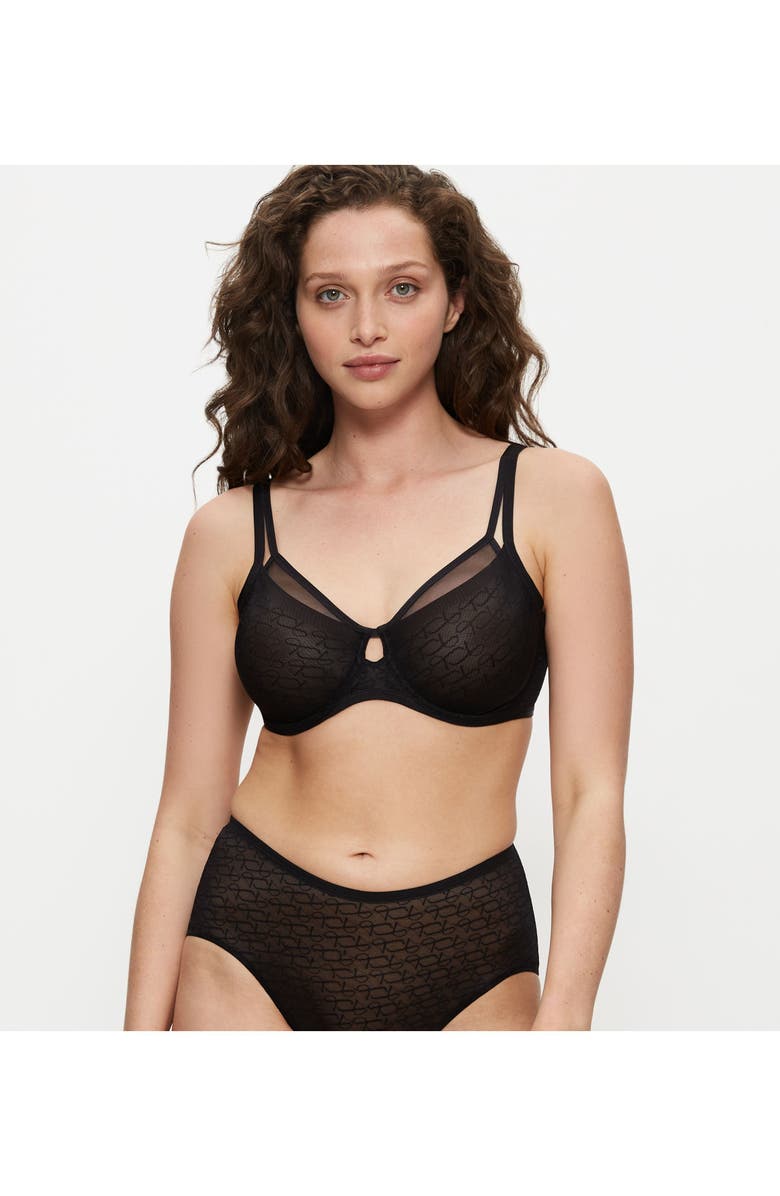 TRIUMPH Signature Sheer Minimizer Bra, Alternate, color, Black