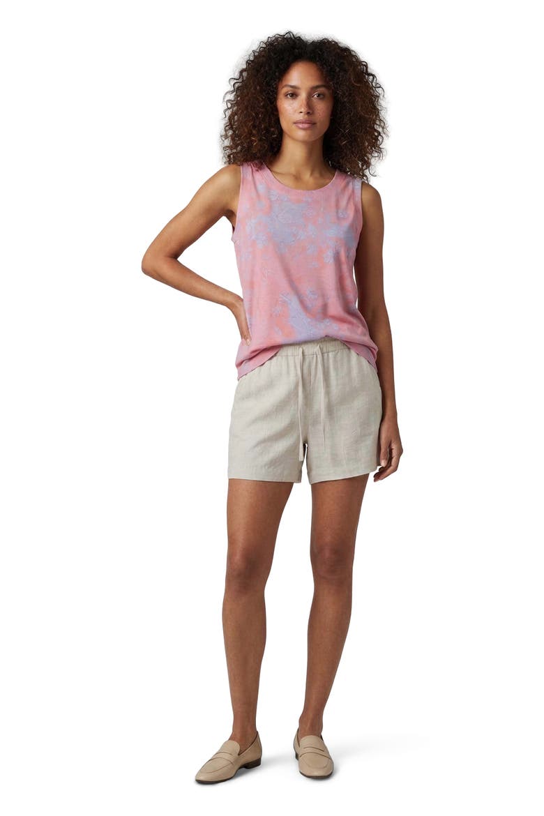 Womens Leanne Drawstring Short, Main, color, NATURAL