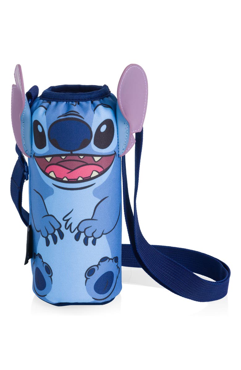 Picnic Time x Disney<sup>®</sup> Lilo & Stitch Stainless Steel Water Bottle & Cooler Sling, Alternate, color, Blue
