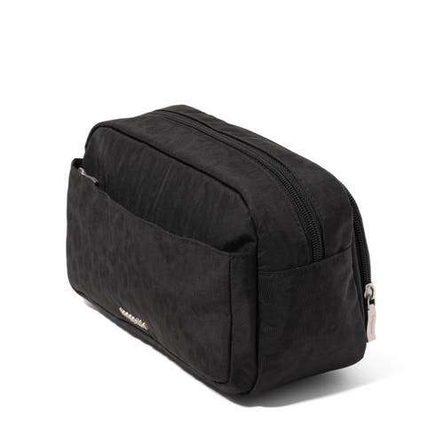 Baggallini Pocket Cosmetic Bag With Brush Organization