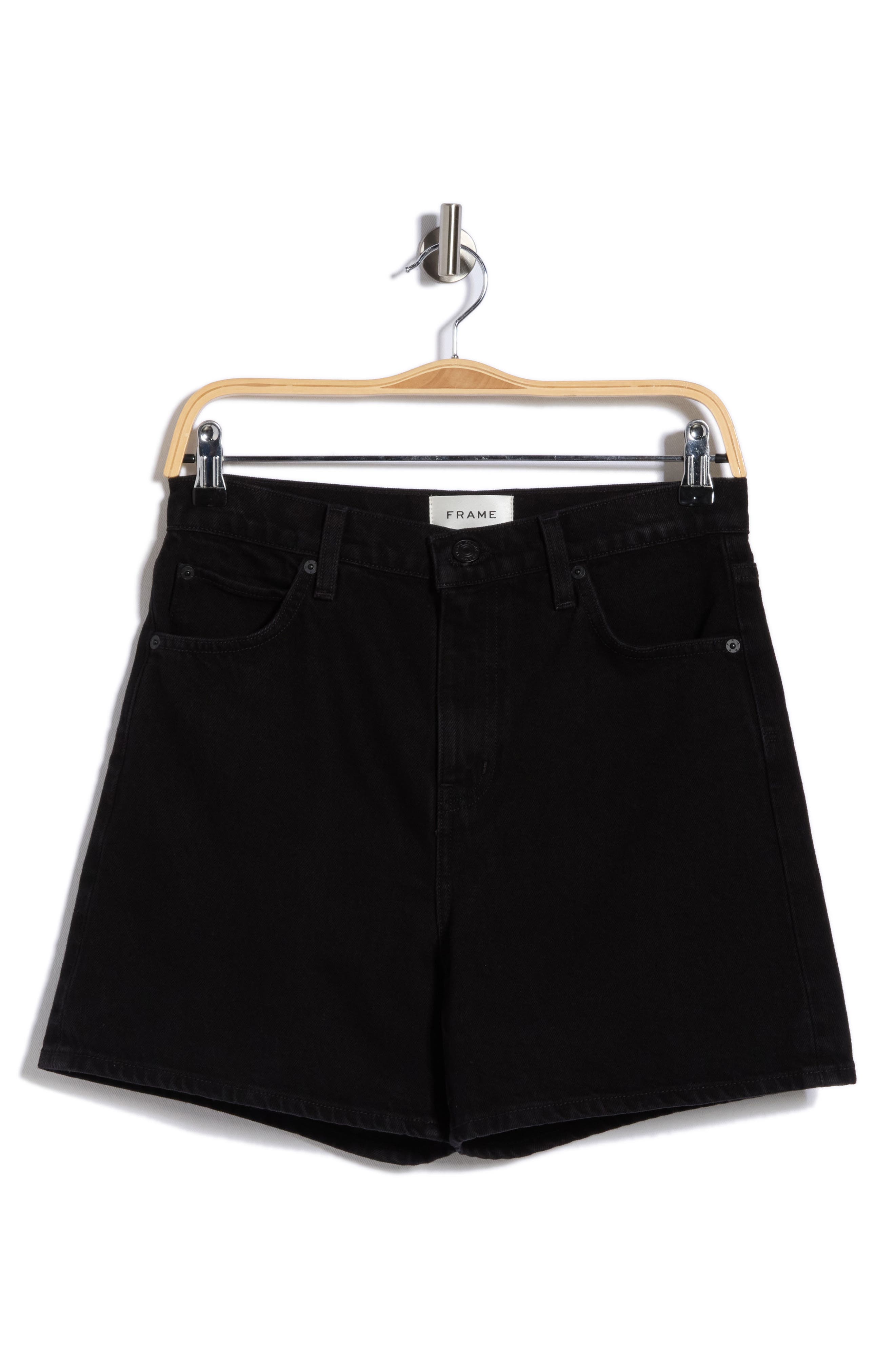 FRAME The Easy High Waist Denim Shorts