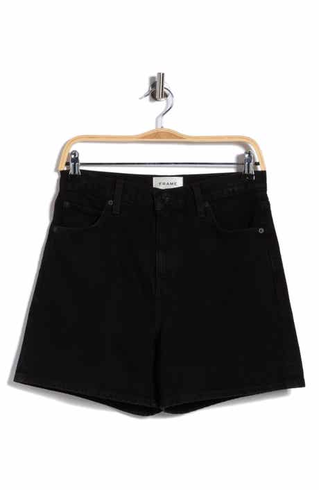 FRAME The Easy High Waist Denim Shorts