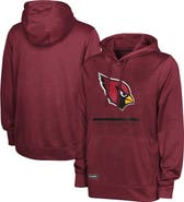 Outerstuff Men's Cardinal Arizona Cardinals Speed Drill Streak Pullover Hoodie