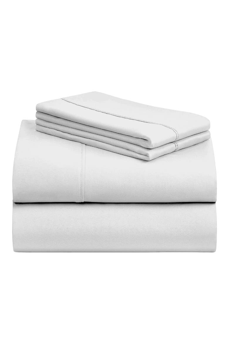 Cozy Cotton Sheet Set, Main, color, WHITE